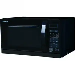 Sharp R-742BKW Microondas con Grill 25L 900W Negro