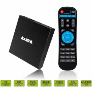 Smart TV Box Belson con Android 9.0 4K 32GB