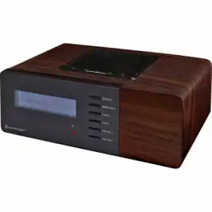 Soundmaster Ur180dbr Radio Dab+/fm, Digital, Pll, Reloj, 2 Alarmas Programables, Pantalla Lcd, Marrón