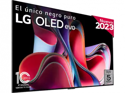 TV OLED 77" - LG OLED77G36LA, 4K, Inteligente α9 4K Gen6, Smart TV, DVB-T2, Plata satinado