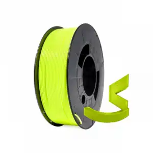 Winkle Bobina de Filamento PLA HD 1.75mm 300gr Amarillo Fluorescente