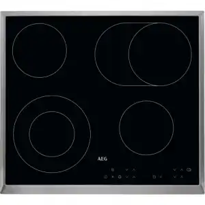 AEG HK634060XB Placa Vitrocerámica 4 Zonas 60cm Negra