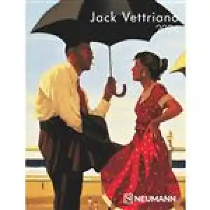 Agenda anual 2024 Deluxe semana vista Jack Vettriano