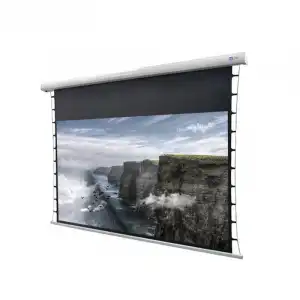 Celexon Deluxx Cinema Pantalla de Proyección Eléctrica de Tensión 4K 298x168cm