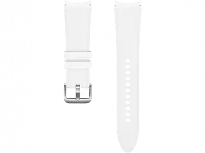 Correa - Samsung Sport Ridge Band, Para Galaxy Watch 4/ 4 Classic, Talla M/L, Blanco