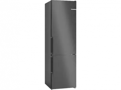 Frigorífico combi - Bosch KGN39OXBT, No Frost, 203 cm, 363 l, Cajón VitaFresh XXL, SuperCongelación, Negro