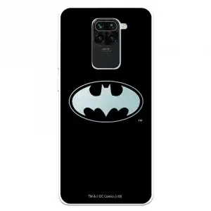 Funda Oficial de DC Comics Batman Logo Transparente para Xiaomi Redmi Note 9