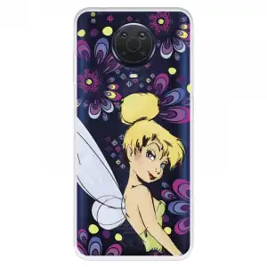 Funda Para Nokia G20 Oficial De Disney Campanilla Flores - Peter Pan