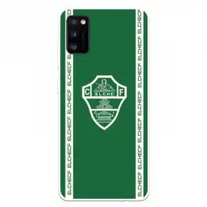 Funda Para Samsung Galaxy A41 Del Elche Cf Escudo Fondo Verde Escudo Fondo Verde - Licencia Oficial Elche Cf