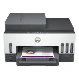 HP - Impresora Multifunción Rellenable Tinta HP Smart Tank 7605, Fax y Wi-Fi.