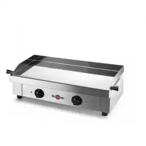 Krampouz Plancha Eléctrica Acero Inoxidable 2x1600w 64x34cm - Gecif2ao