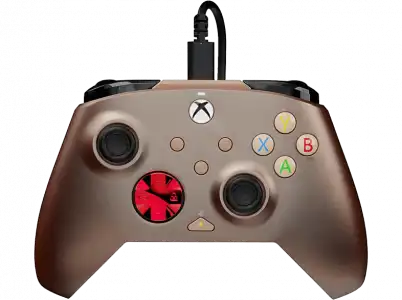 Mando - PDP Xbox Series X Rematch Wired Controller, Para Series, Cable, Nubia Bronze