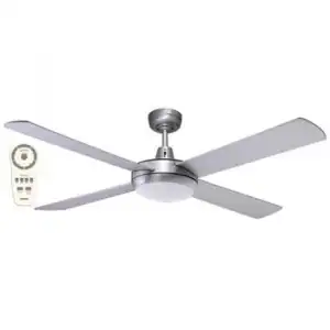 Ventilador De Techo Martec Lifestyle Dc Motor Light Aluminium