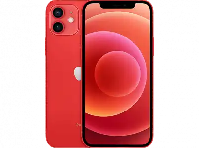 APPLE iPhone 12 (PRODUCT)RED, Rojo, 64 GB, 5G, 6.1" OLED Super Retina XDR, Chip A14 Bionic, iOS