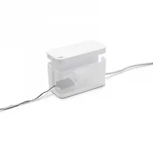 Bluelounge CableBox Mini Caja Recogecables Ignífuga Blanca