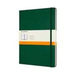 Cuaderno Moleskine Classic XL raya tapa dura verde mirto