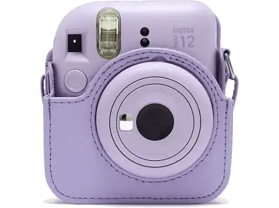 Funda cámara - Fuijifilm Mini 12, Bandolera, Violeta