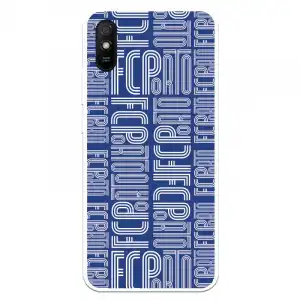 Funda Para Xiaomi Redmi 9a Del Fútbol Club Oporto Nombre Fondo Azul - Licencia Oficial Fútbol Club Oporto