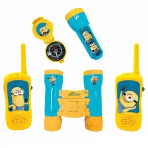 Lexibook Kit Aventurero Los Minions con Walkie Talkies Rango 120m