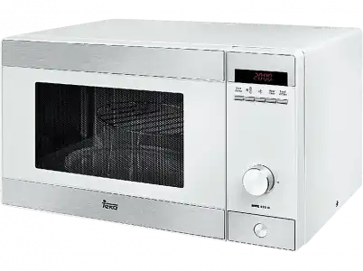 Microondas - Teka MWE 230 G BLANCO, 23 Litros, Grill, 800 W, Plato giratorio 27 cm, Blanco