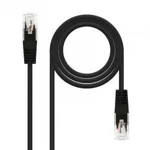 Nanocable Cable de Red RJ-45 UTP AWG24 Cat. 6 2m Negro