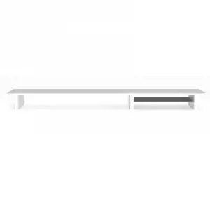 Phoenix Harmony Elevador de Monitor de Madera Elegante Blanco