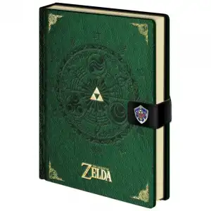 Pyramid Cuaderno A5 Legend of Zelda Verde Tapa Dura