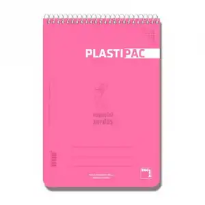 Sam Pacsa Plastipac Cuaderno Tipo Folio Especial Zurdos 5 Unidades Colores Surtidos