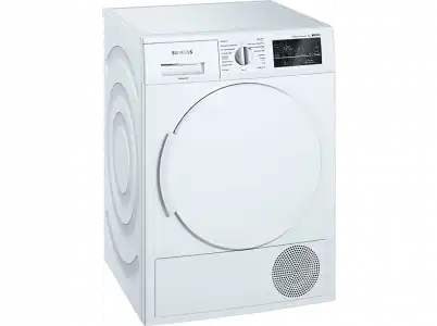 Secadora - Siemens WT47W461ES, Bomba De Calor, 1000 W, Independiente, 50 Hz, A+++, blanco