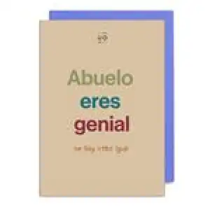 UO Postal Abuelo eres genial, no hay otro igual