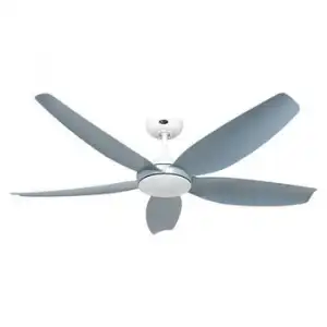 Ventilador De Techo Casafan Eco Volare 142 We-lg Gris Claro 514286