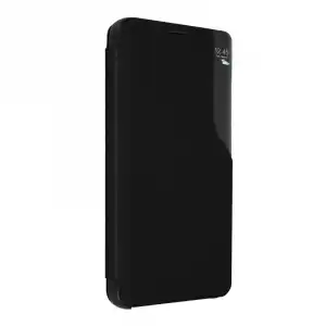 Funda Galaxy S23 Ventana De Visualización De La Hora Soporte Vídeo Negro
