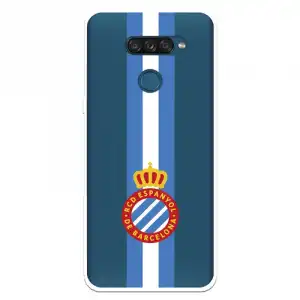 Funda Para Lg K50s Del Rcd Espanyol Escudo Albiceleste Escudo Albiceleste - Licencia Oficial Rcd Espanyol