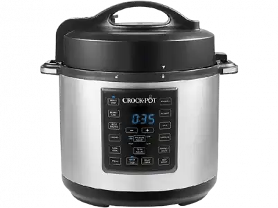 Olla - Crock-Pot CSC051X, Programable, 1000W, 5.7 l, Gris