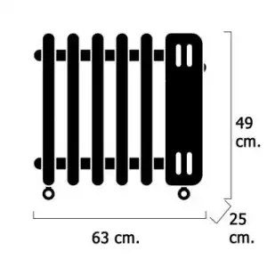 Radiador Aceite 2000w 11 Elementos - Neoferr