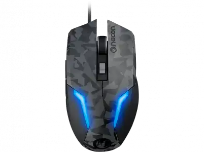 Ratón gaming - Nacon PCGM-105URBAN, Con cable, USB, 800 a 2400 DPI, Urban Camo