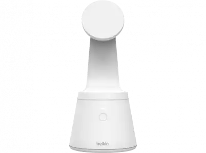 Soporte para móvil - Belkin MMA001BTWH, Montaje Magnético, Rotación de 360 ​​grados, Blanco