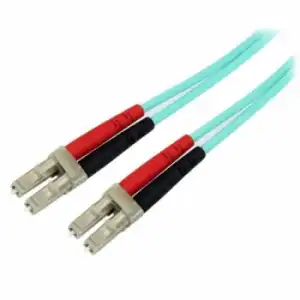 Startech.com Cable Patch De Fibra Duplex Multimodo 50/125 10gb 3metros Aqua