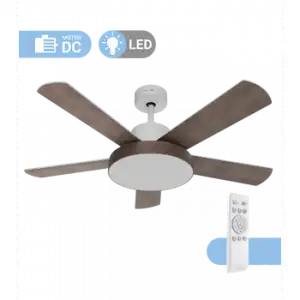 Ventilador De Techo Blanco | 122 Cm | Mando A Distancia | Universal Blue