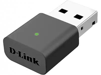 Adaptador Wi-Fi USB - D-Link DWA-131, WiFi4 N300, 2.0, Comp. Windows, Mac OS, Linux, Negro