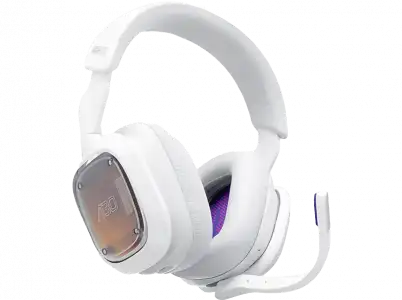 Auriculares gaming - Astro A30, Bluetooth, 27hs de batería, Micrófono desmontable, Compatible con Xbox/NSW/PC y Android, Blanco