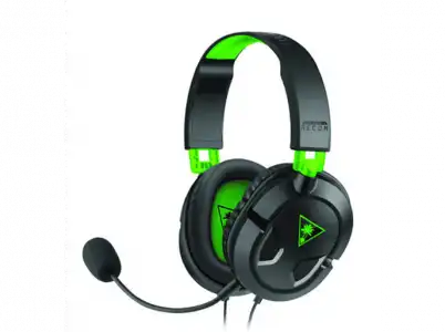 Auriculares gaming - Turtle Beach Recon 50X, De diadema, Con cable, Multiplataforma, Micrófono, Negro y Verde