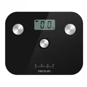 Cecotec Surface Precision EcoPower 10100 Full Healthy Black Báscula de Baño