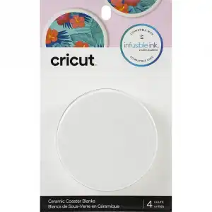 Cricut Infusible Ink Pack 4 Posavasos Redondos