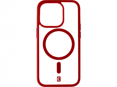 Funda - CellularLine POPMAGIPH15PROR, Para Apple iPhone 15 PRO, Trasera, TPU, MagSafe, Rojo