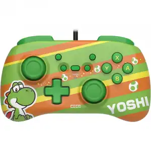 Hori Horipad Mini Yoshi Mando con Cable Verde para Nintendo Switch