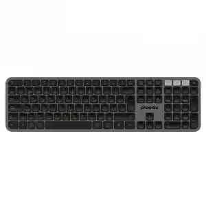 Phoenix K300 Teclado Inalámbrico Multidispositivo Gris