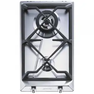 Smeg SRV532GH3 Placa de Gas 2 Zonas 30cm Inox