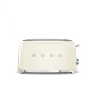 Smeg - Tostadora 4 Rebanadas TSF02CREU50 Style Crema Crema