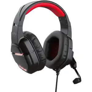 Trust GXT 488 Nixxo Auriculares Gaming LED Negros